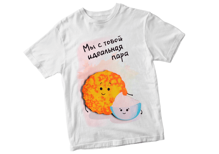 Фото на футболке